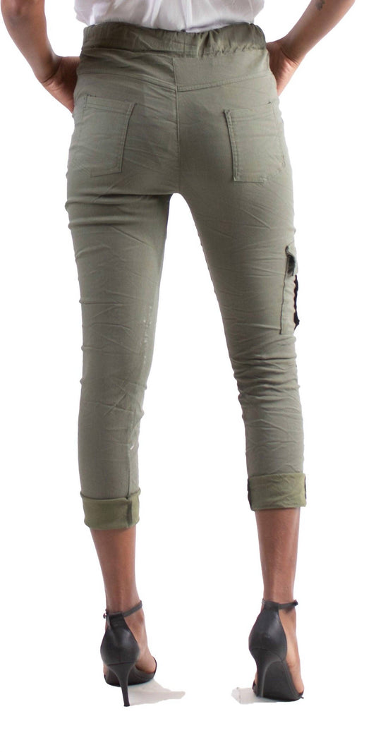 Gigi Moda - Umbria Cotton Cropped Pants