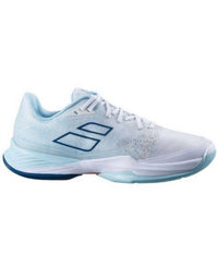 BabolaT Women's Jet Mach 3 Ac Shoe in white angel blue - women's sneaker