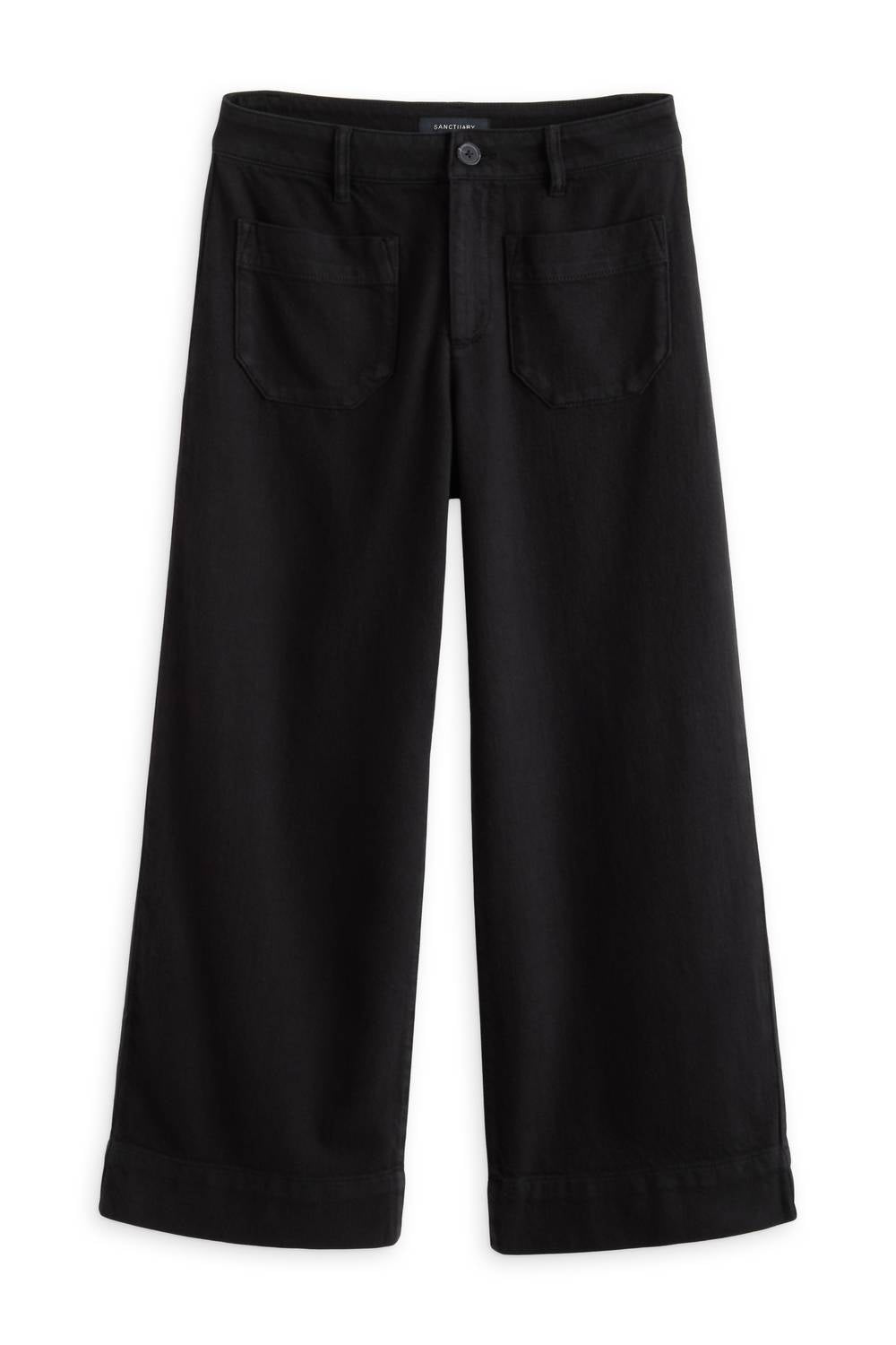 Sanctuary - Soft Marine Wide Leg Crop Pants