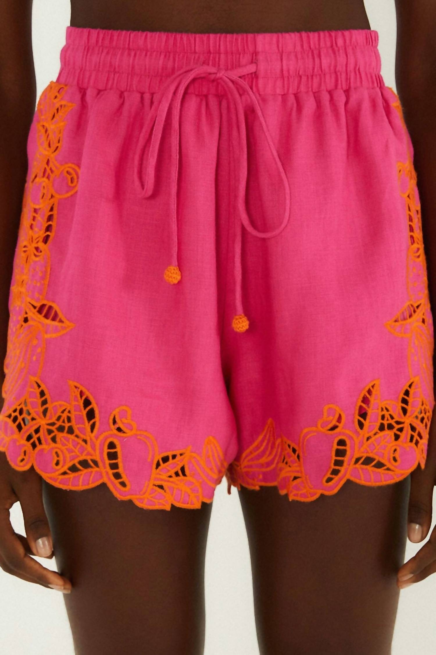 Farm Rio - Fruit Richiliuer Artisanal Shorts
