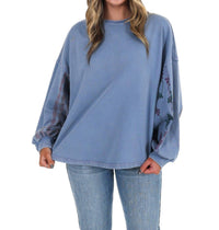 Easel - Harvest Stroll Contrast Top