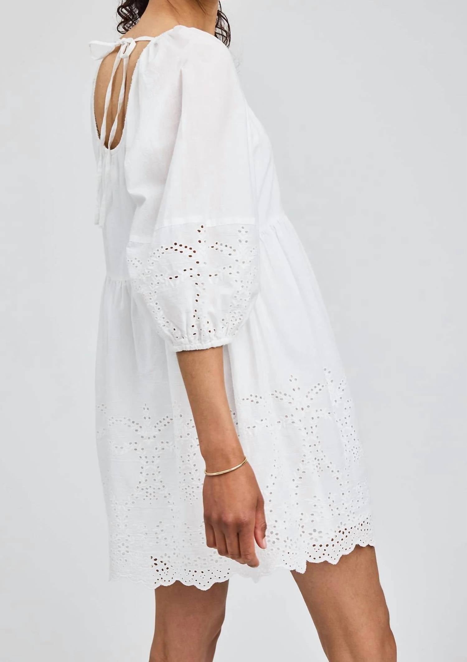 Gentle Fawn - Coralina Embroidered Eyelet Dress