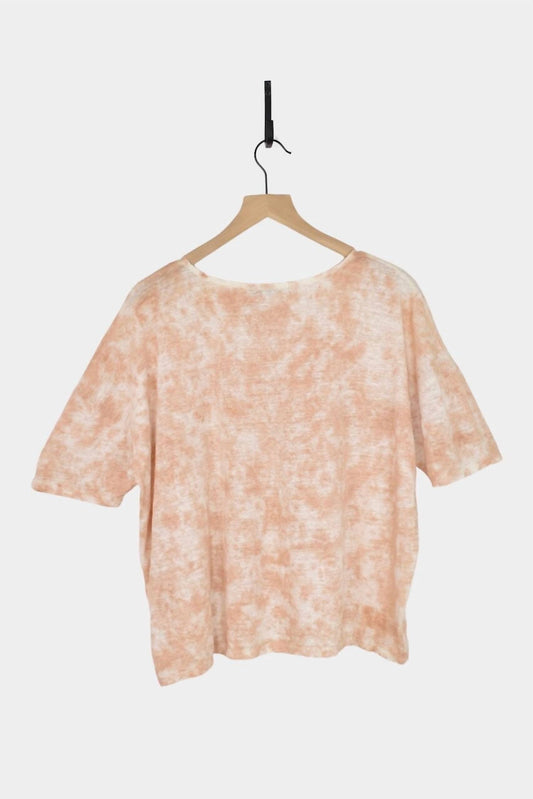 Ichi - Women's Natural Hand Dye Two Way Pullover Tee