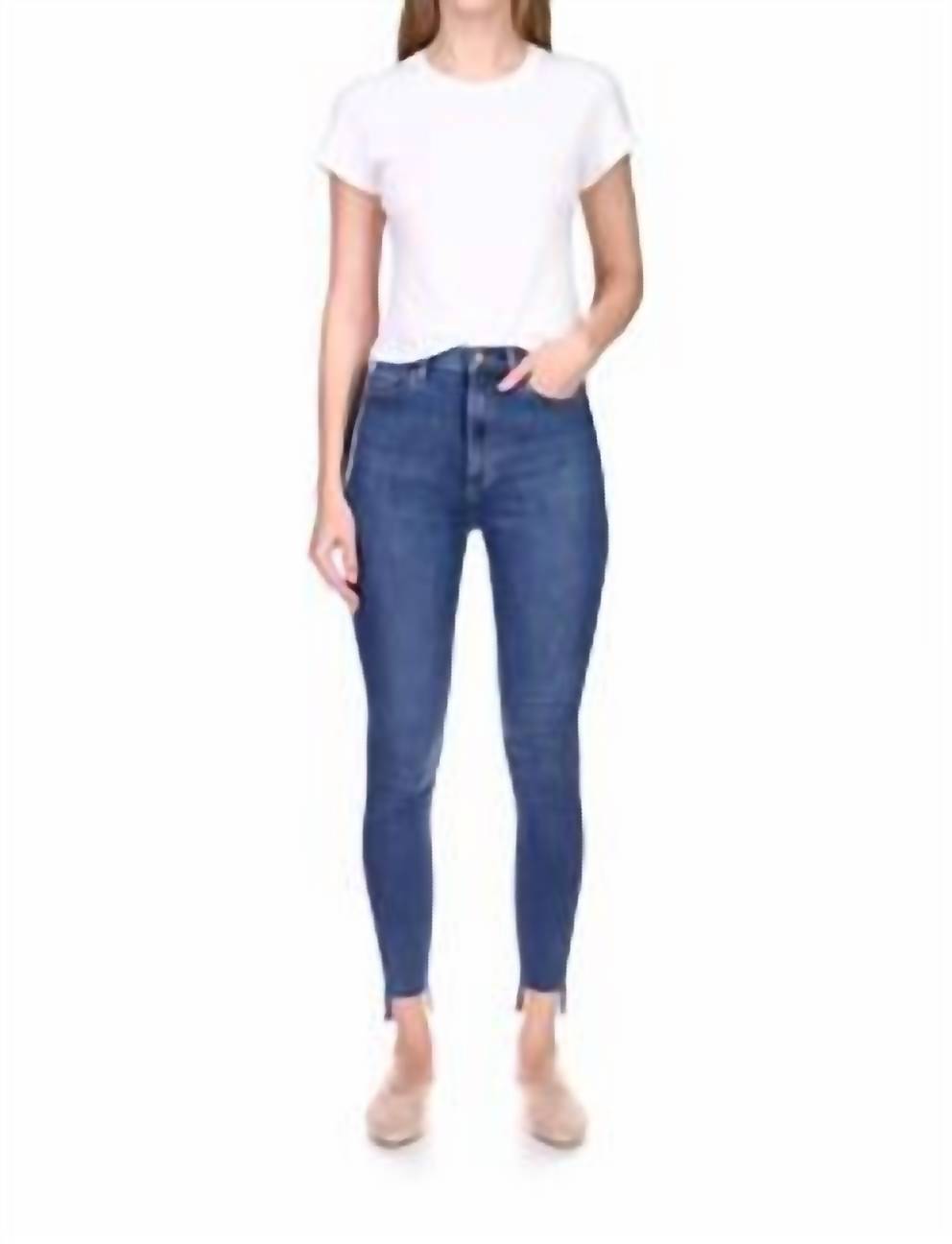 CHRISSY SKINNY: ULTRA HIGH RISE INSTASCULPT ANKLE