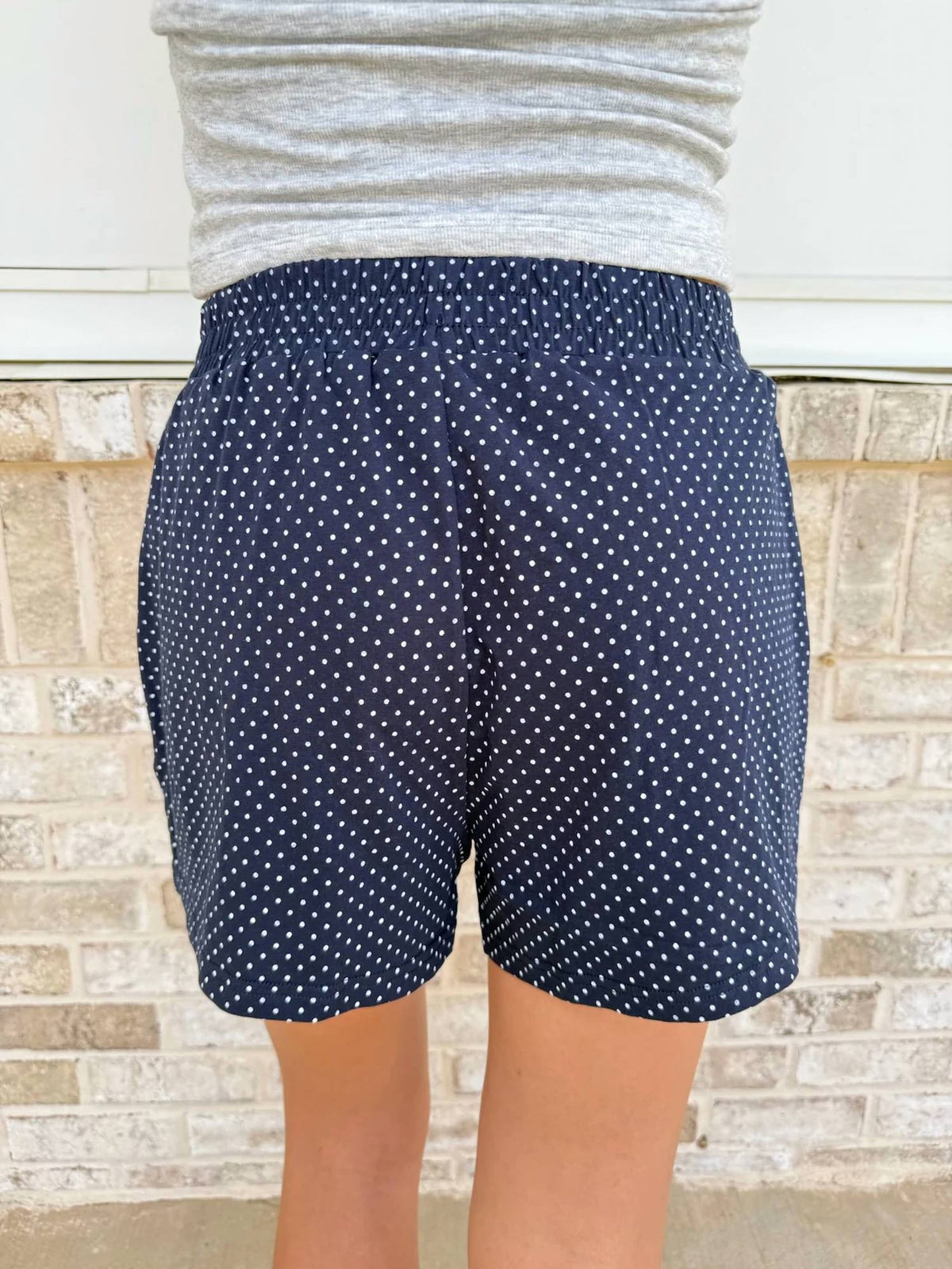 Sunkissed Coconut - Alyssa Polka Dot Shorts