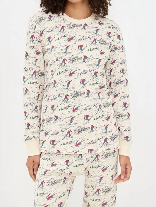 The Great. - Classic Crew Thermal Long Sleeve Top