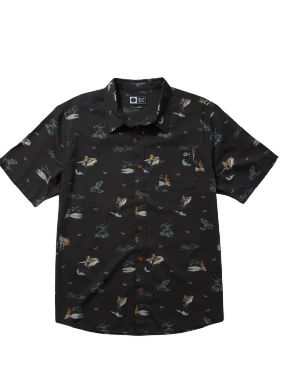 Salty Crew - Men's Round Up Short Sleeve Woven Shirt
