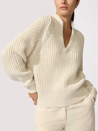Brochu Walker - Eyres Rib And Cable Stitching Sweater