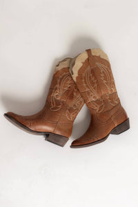 Matisse Women's Cisco Western Two Tone Boot in tan natura - women's shoe - alternate view