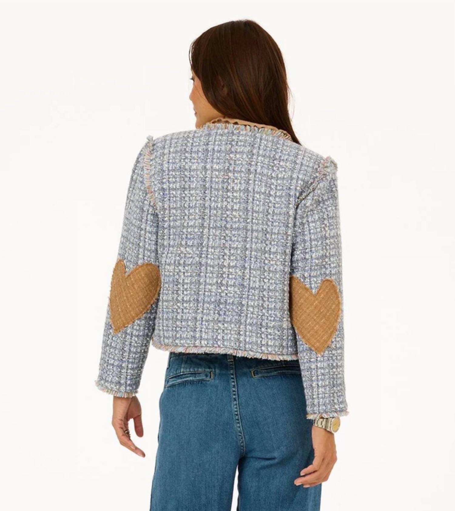 Kerri Rosenthal - Fringe Tweed Short Jacket