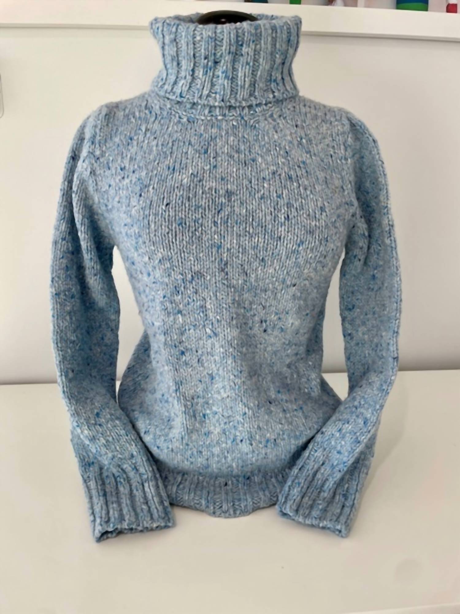 Fisherman Out Of Ireland - Women's Wool Turtleneck Sweater