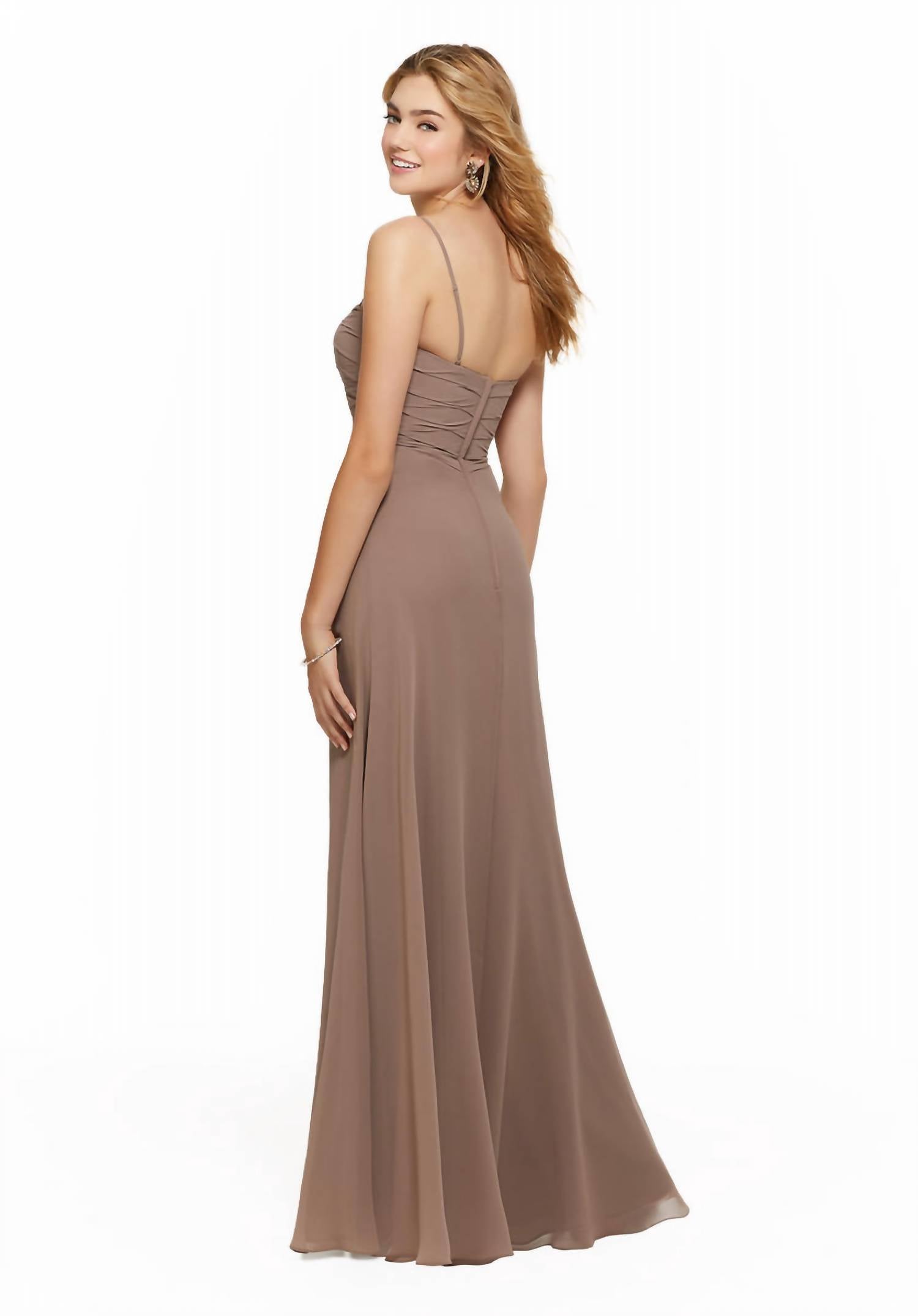 Morilee - Sweetheart Neck Chiffon Bridesmaid Dress