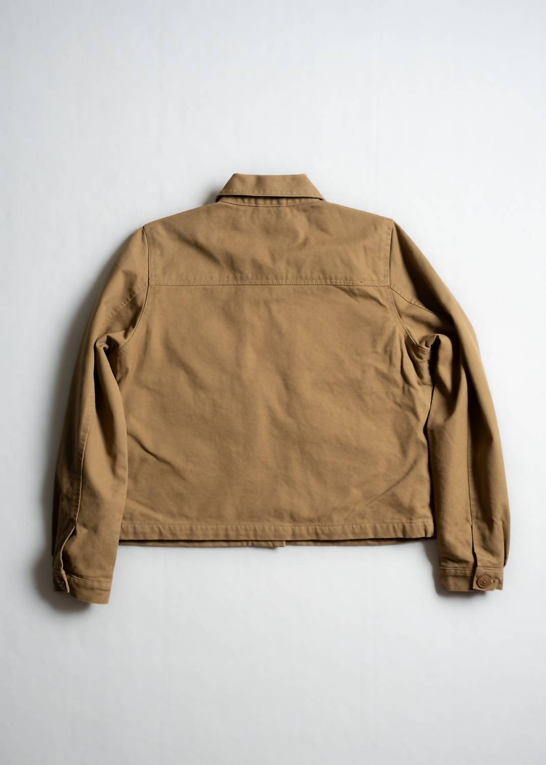 Iron & Resin Women's Basset Buffalo Flannel Lined Jacket in beige - women's jacket - detail view