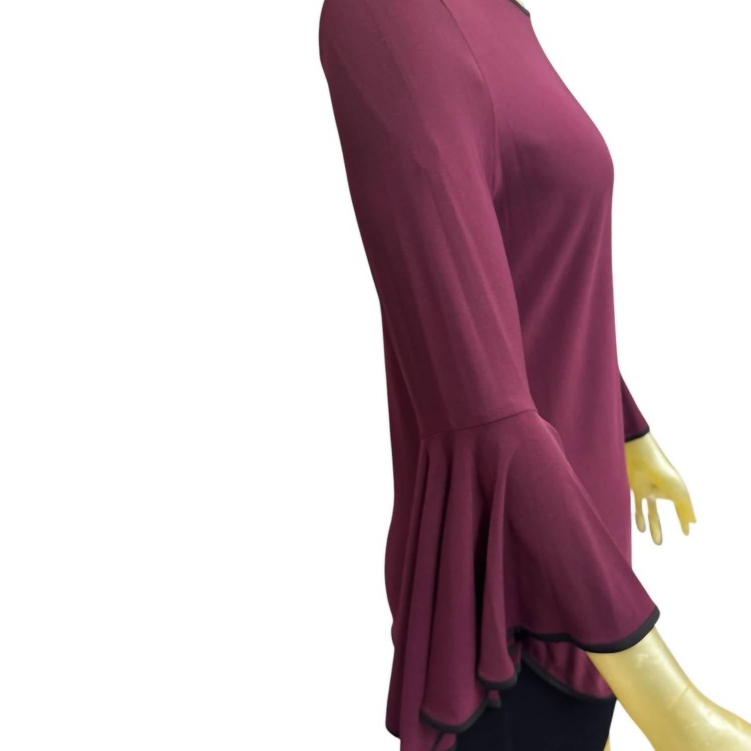 Sam & Jess - Elegant Bell Sleeve Top