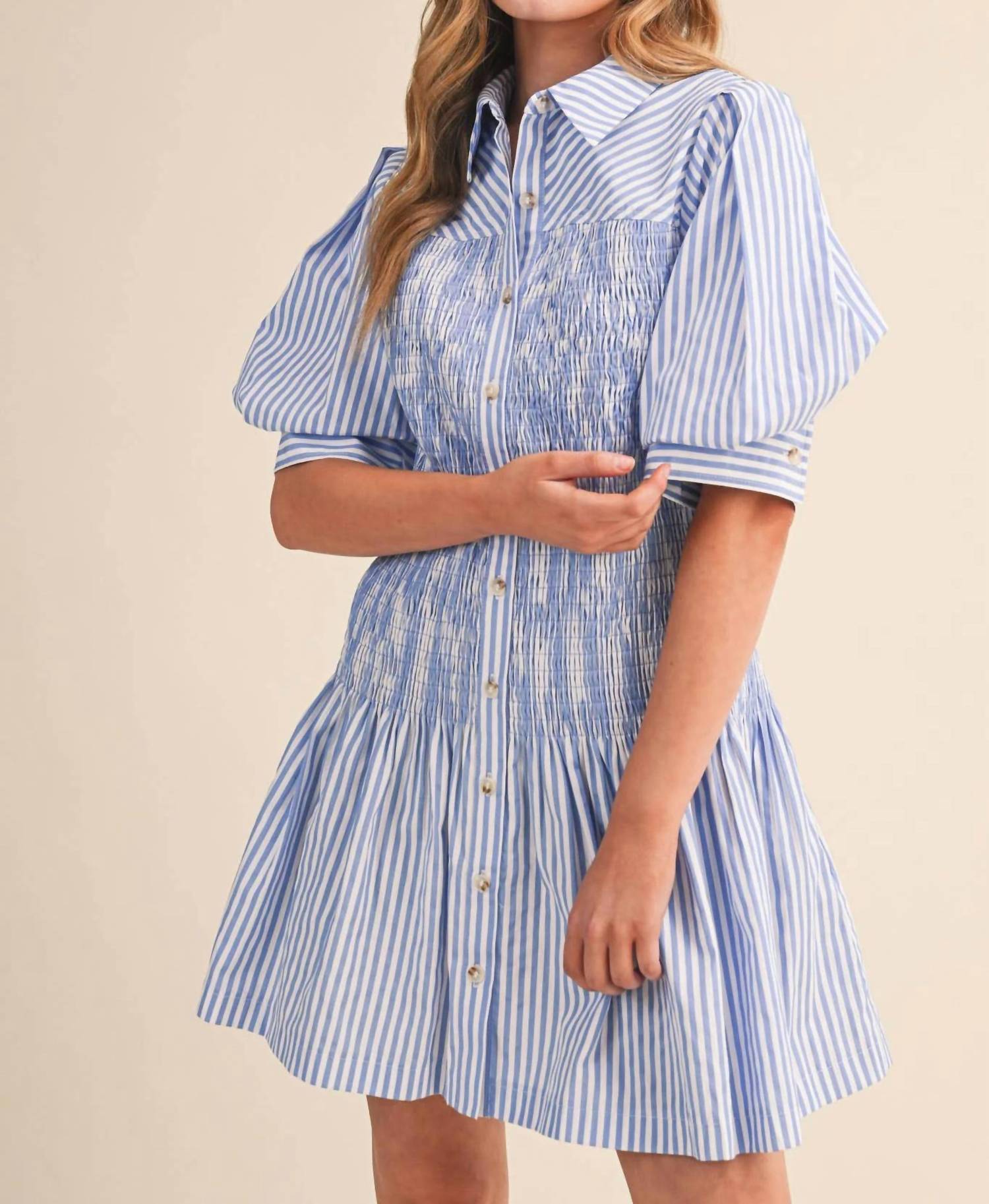 &Merci - Women's Hampton Stripe Dress