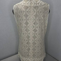 Tory Burch - Women's Beaded Lace Sleeveless Top