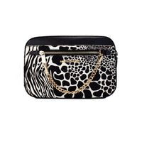 Michael Kors - Jet Set Large East West Haircalf Zip Chain Crossbody Bag