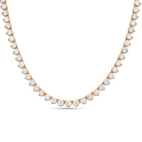 Diana M Jewels - Women's Round Lab-Grown Diamond Pendant Necklace (60.00 Ct) - Signature