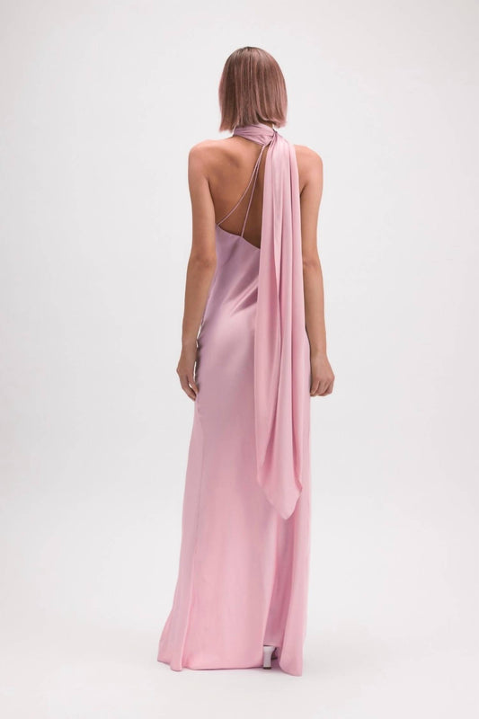 Fore Collection - Don't Call Me Baby Scarf Slip Maxi Dress