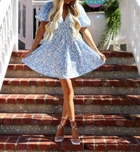 Olivaceous - Margaret Mini Dress