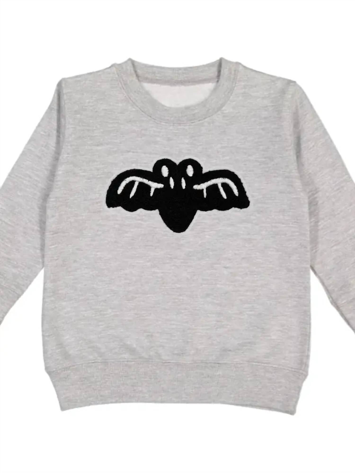 Sweet Wink - Boy's Bat Patch Sweatshirt