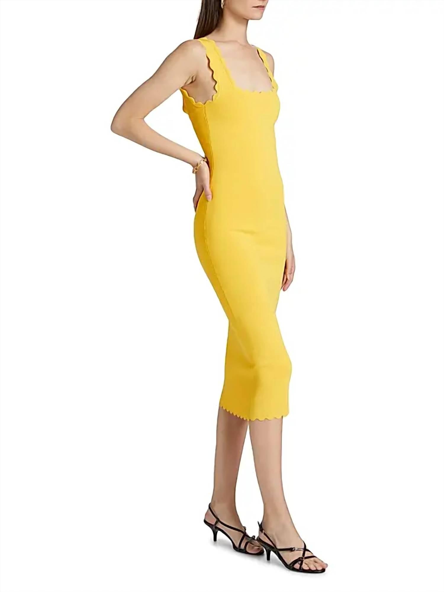 L'Agence - Romona Knit Midi Dress