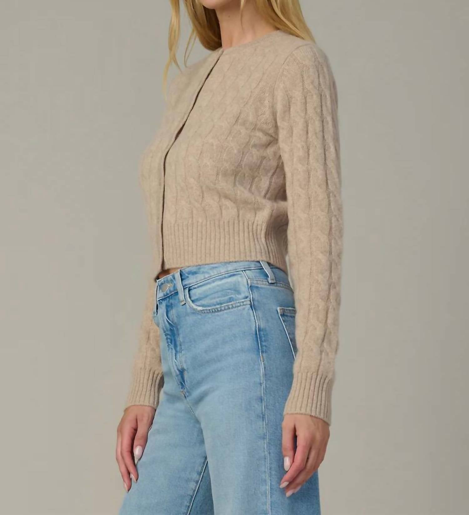 Joe'S Jeans - The Cable Dani Cashmere Cardigan