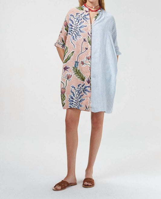 Lanhtropy - Lighthouse Linen Shirt Dress