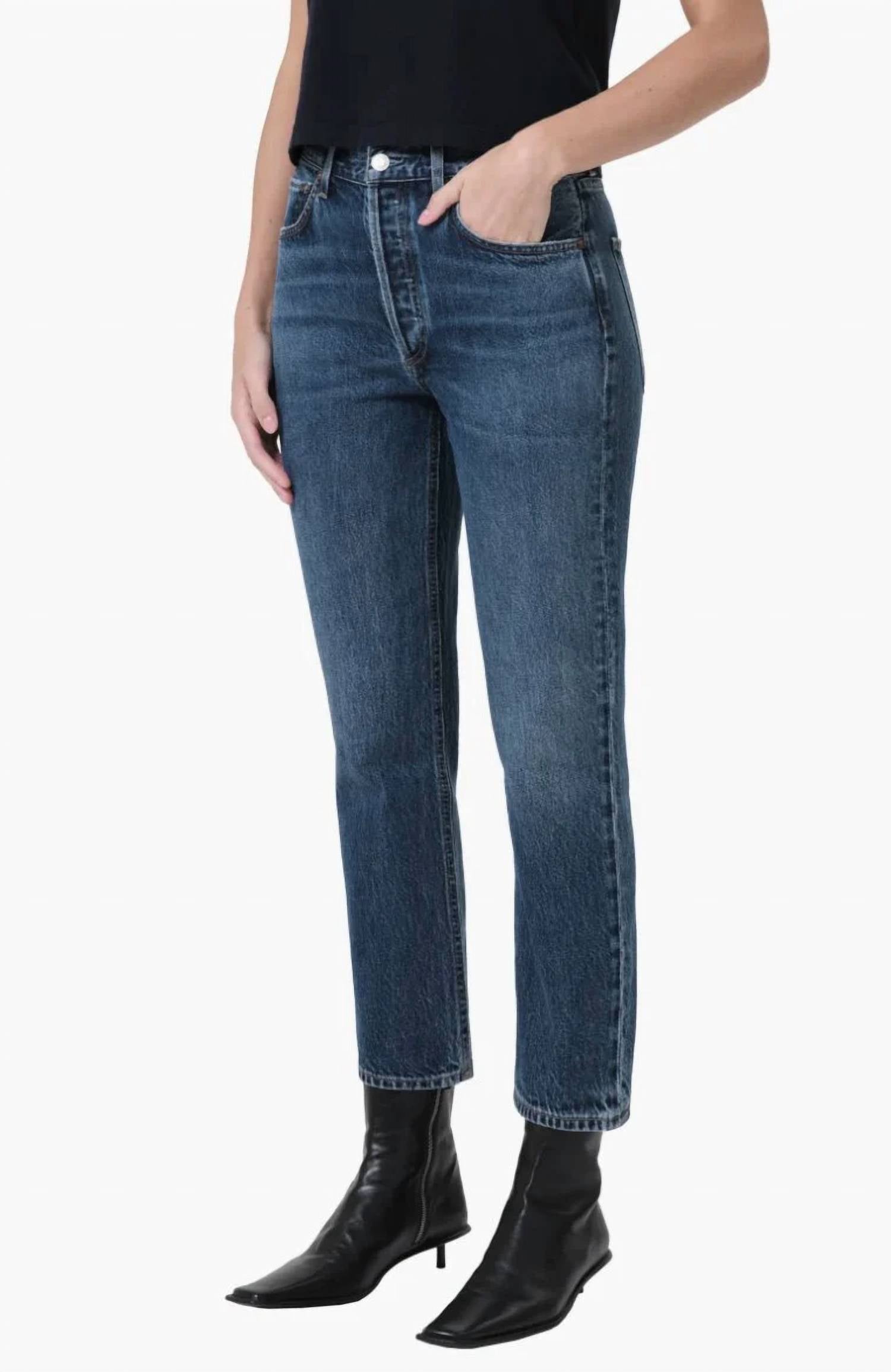 Agolde - Riley Crop Jeans