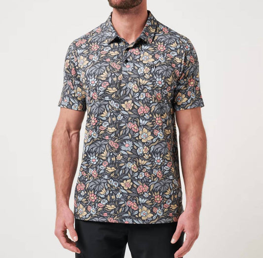Travis Matthew - Featherweight Day Cruise Floral Polo