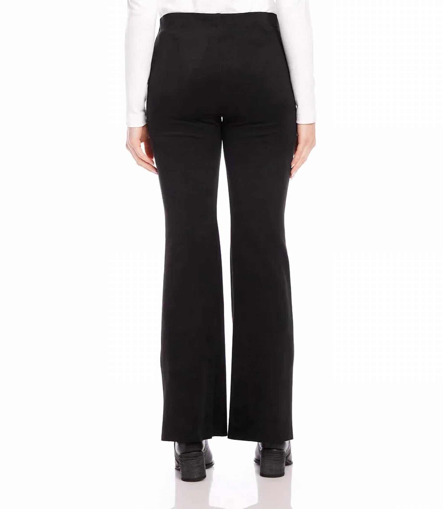 Karen Kane - Fillis Faux Suede Bootcut Pants
