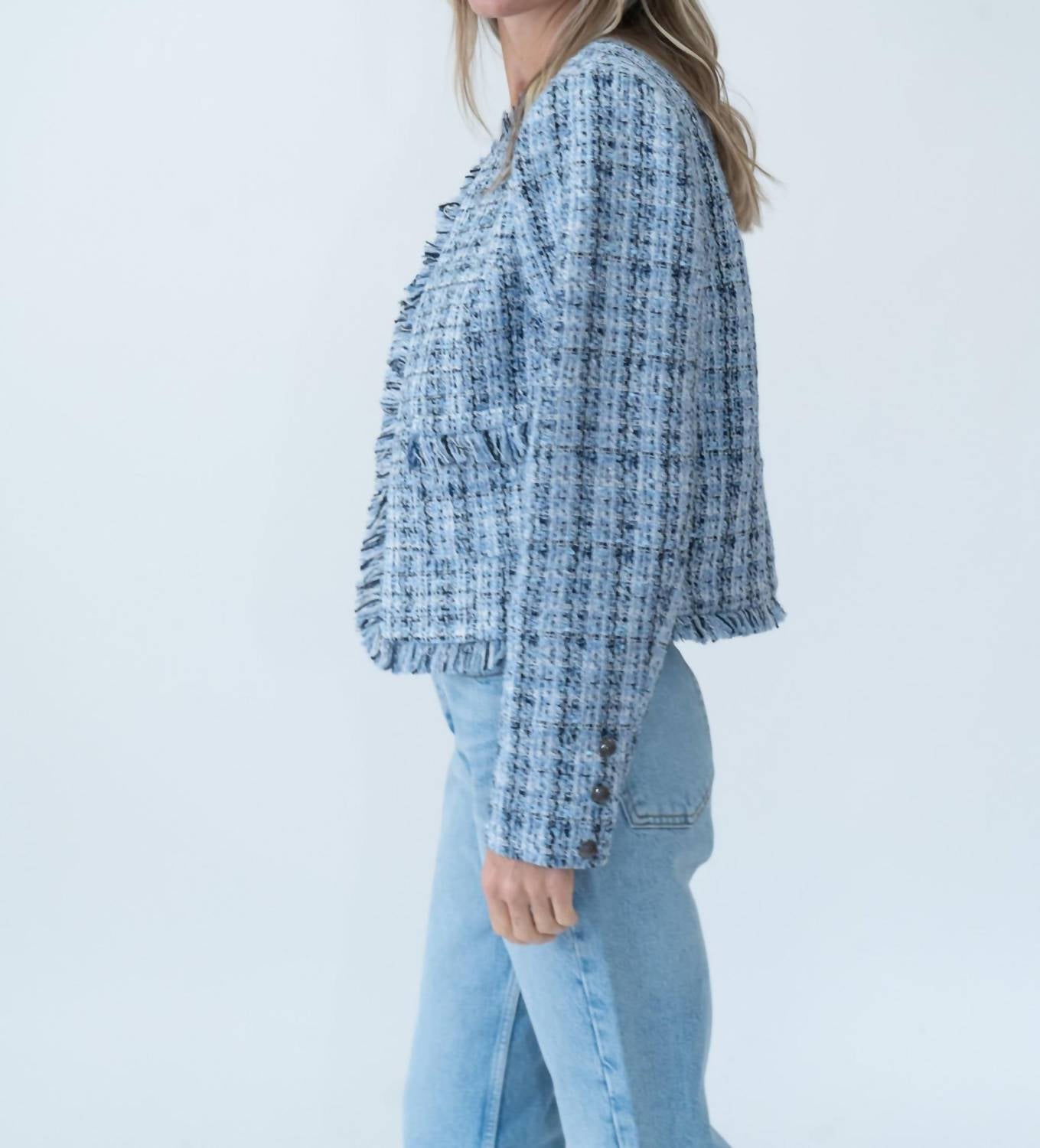 Six/Fifty - Women's Tweed Blazer