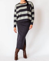 Falcon Park - Siarah Knit Pencil Skirt