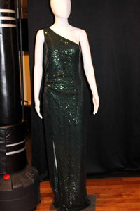 Ralph Lauren - Sequined One Shoulder Gown