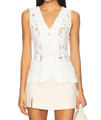 Astr - Meira Crochet Vest
