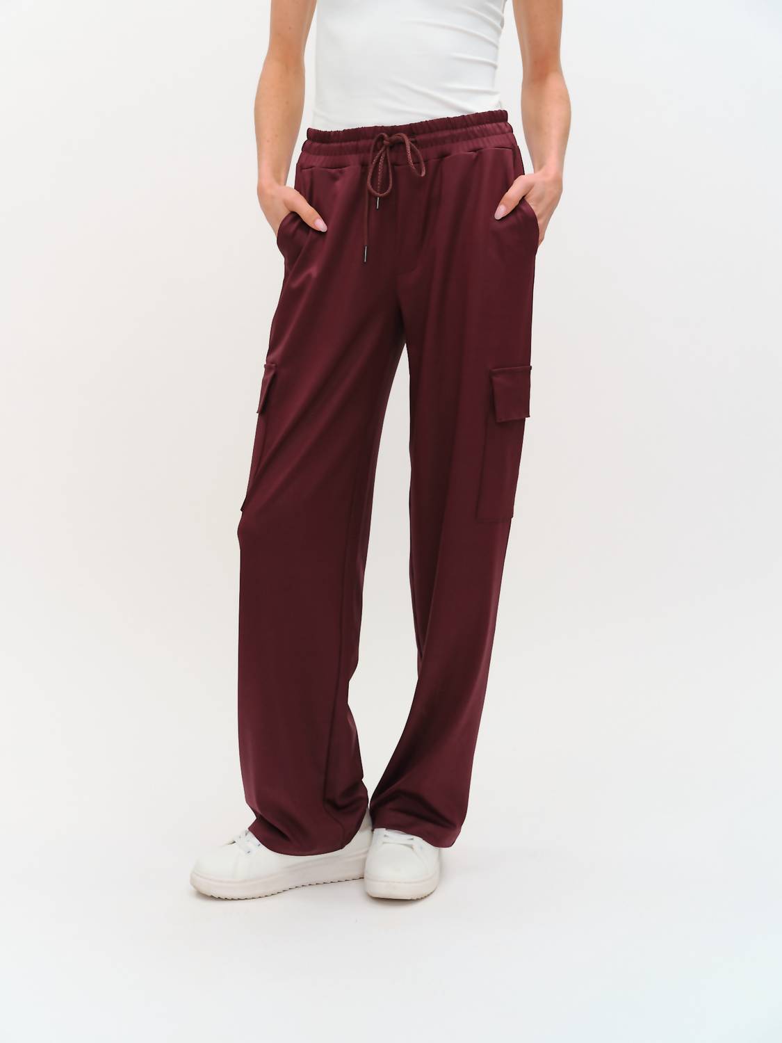 Six/Fifty - Women's Coated Cargo Pants