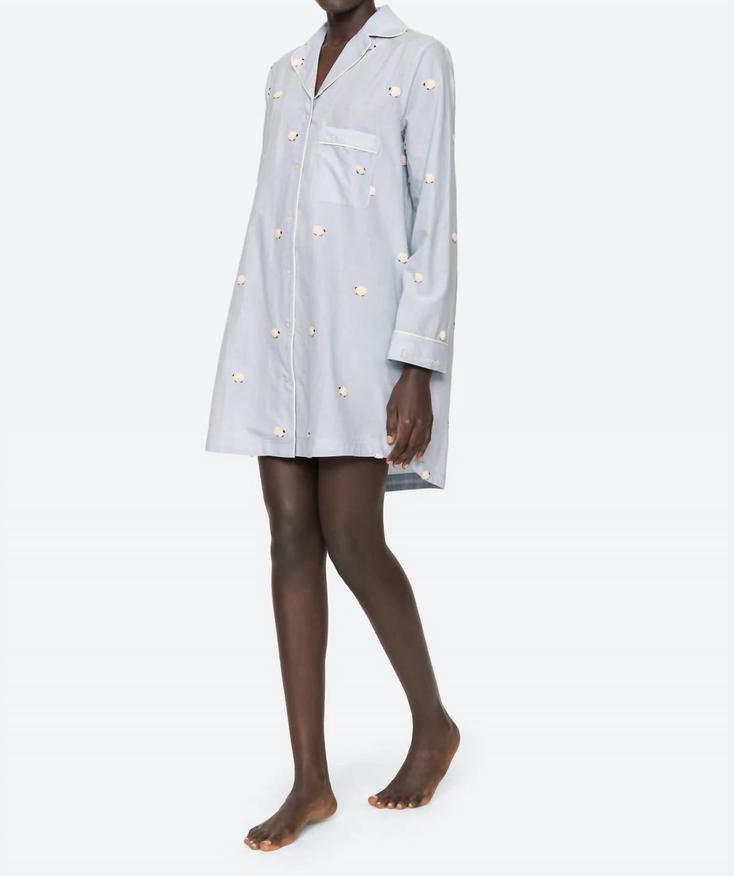 Sea - Sheep Night Shirt