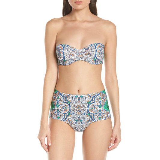 Tory Burch - High-Waisted Bikini Bottom