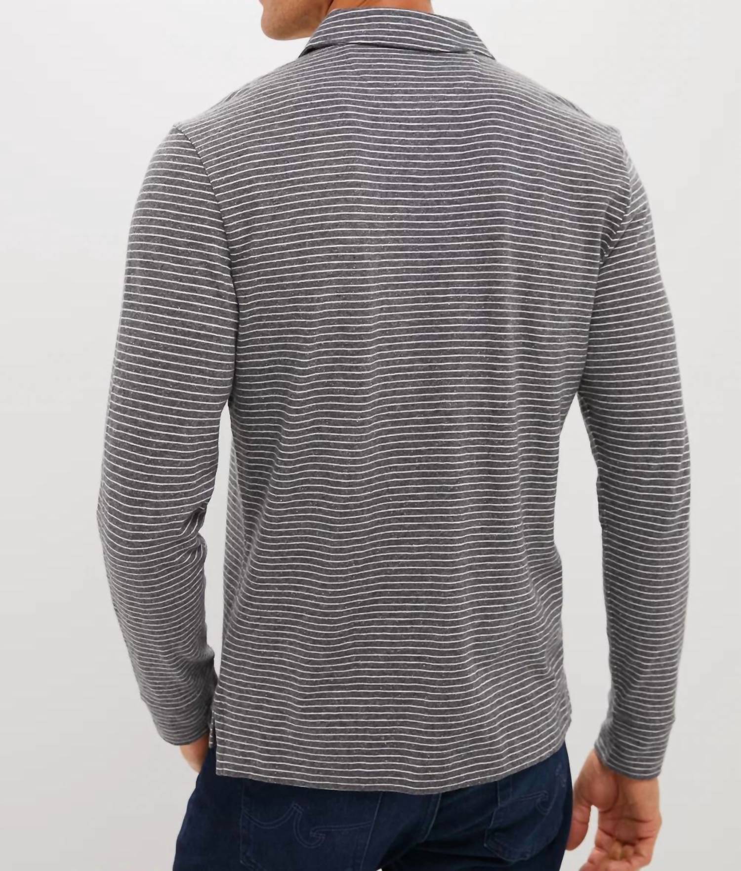 Faherty - Sunwashed Long Sleeve Polo