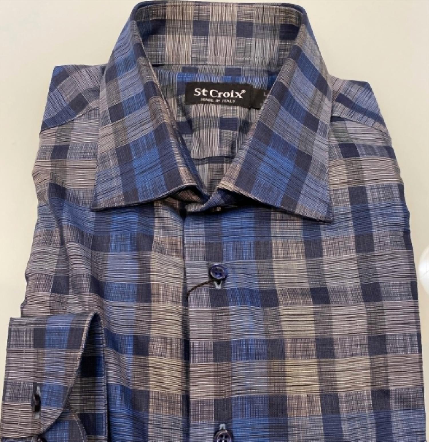 St. Croix - Men's 6574 Plaid Shirt