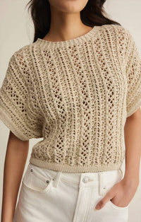 Z Supply - Ballast Crochet Sweater