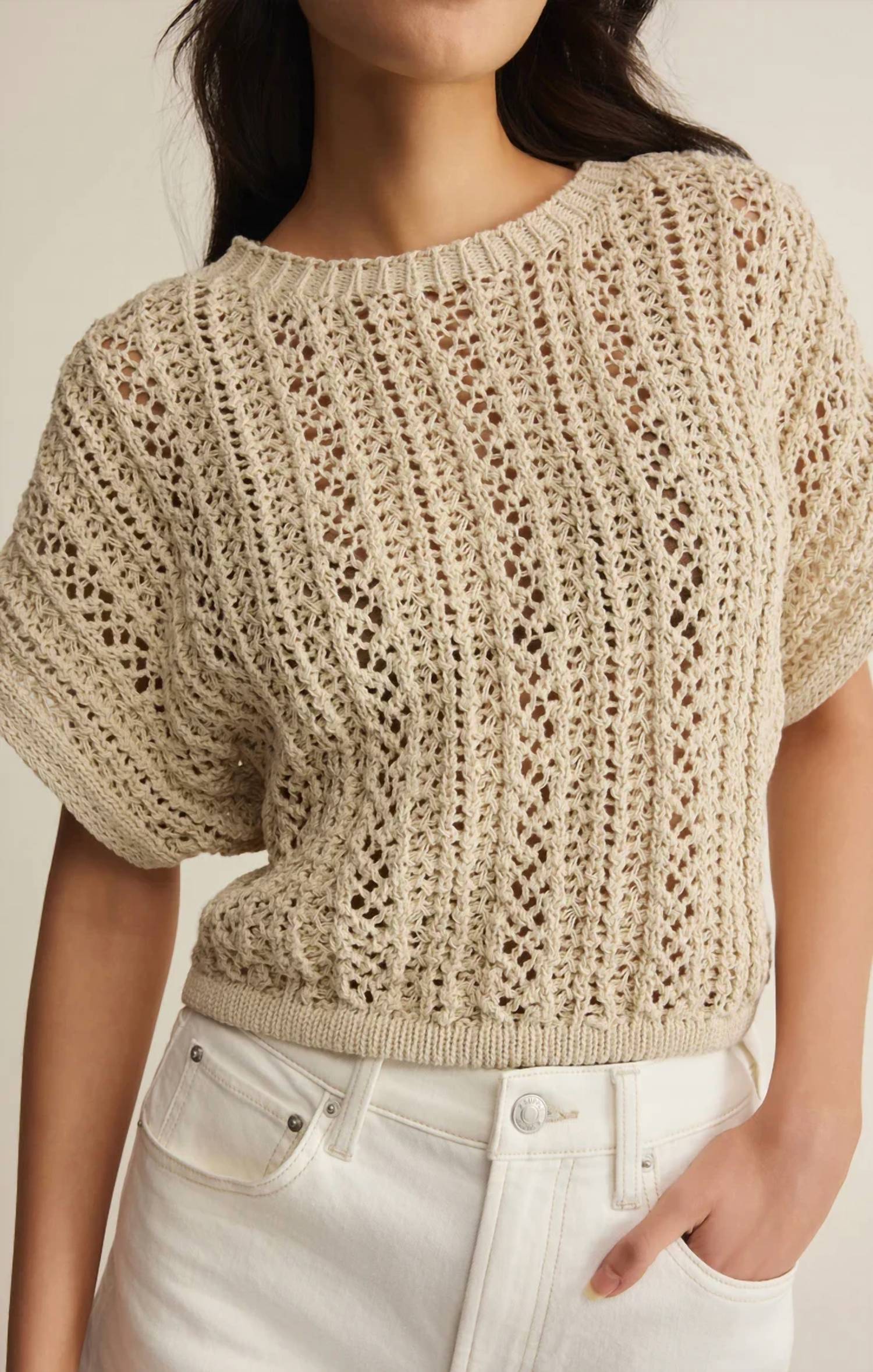 Z Supply - Ballast Crochet Sweater
