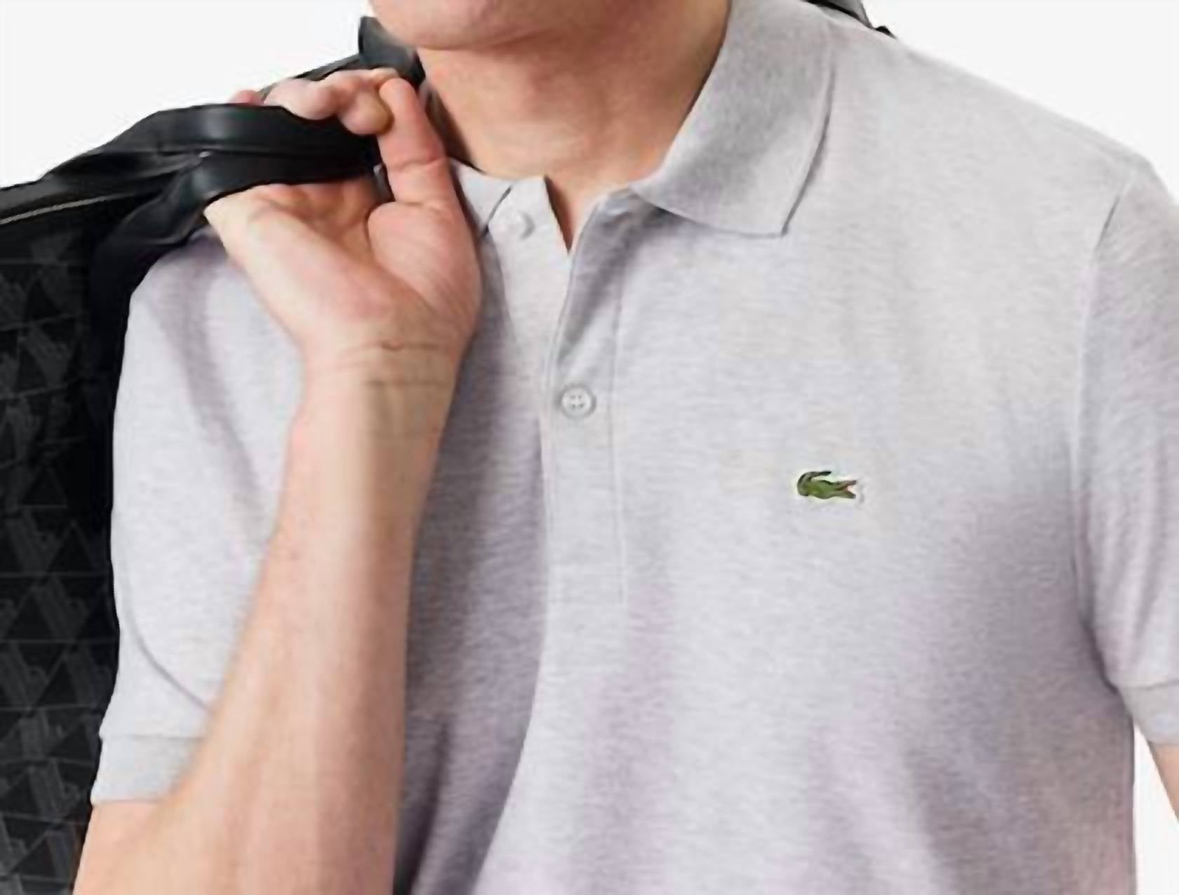 Lacoste - Men's Classic Pique Slim Fit Short Sleeve Polo