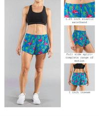 Boa - 1" Elite Printed Split Short