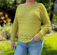 Ee:Some - Falling For Crochet Sweater