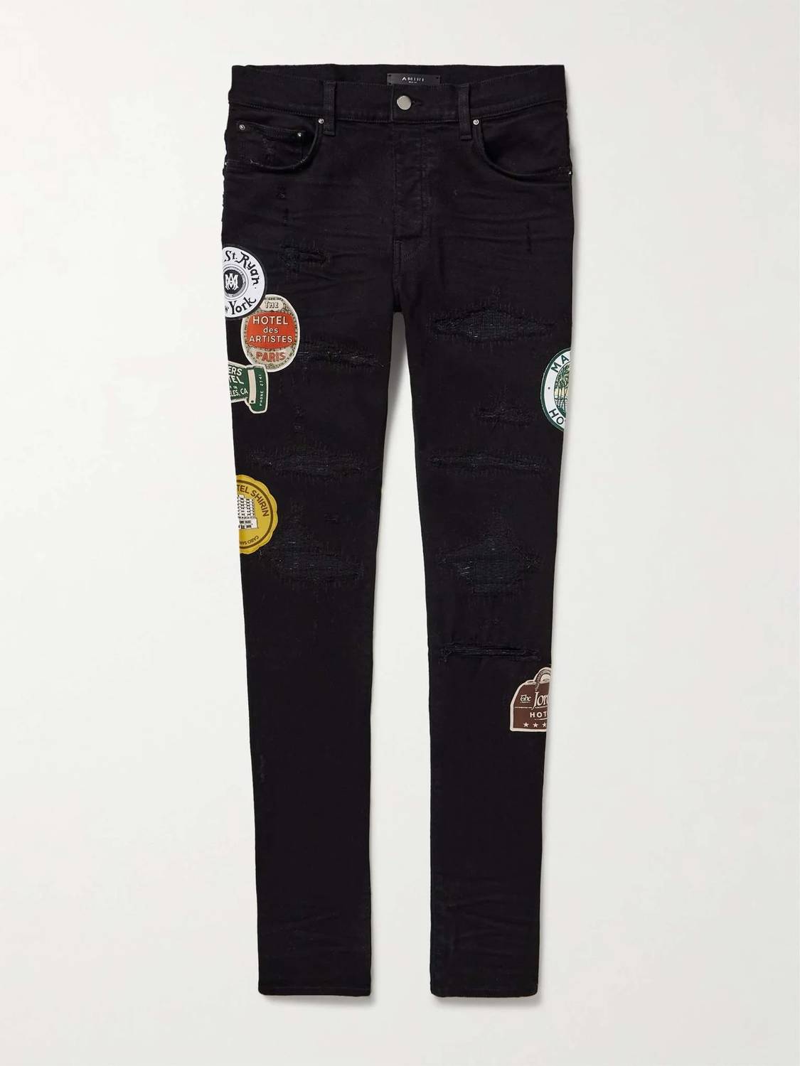 Amiri - Travel Patch Repair Jeans
