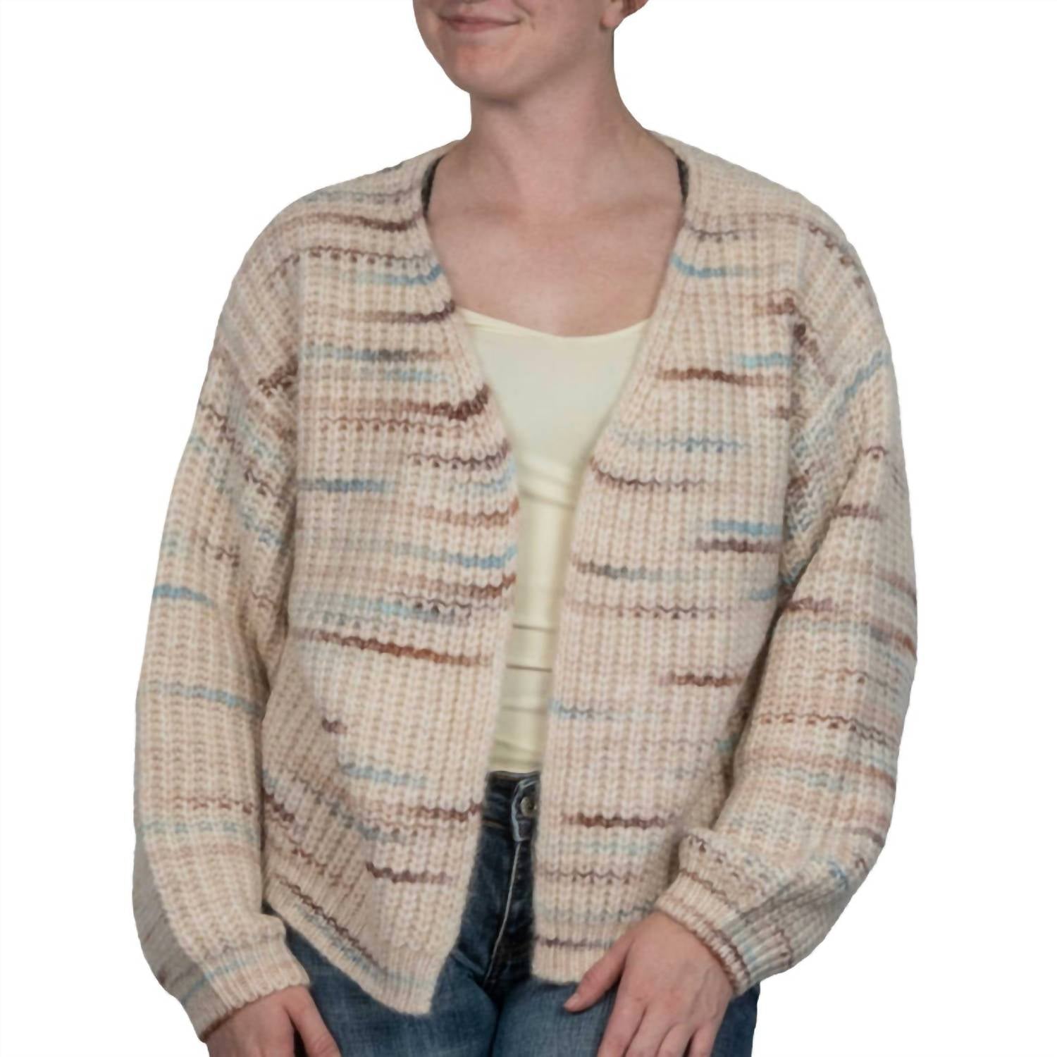 Flags & Anthem - Dorset Balloon Sleeves Cardigan