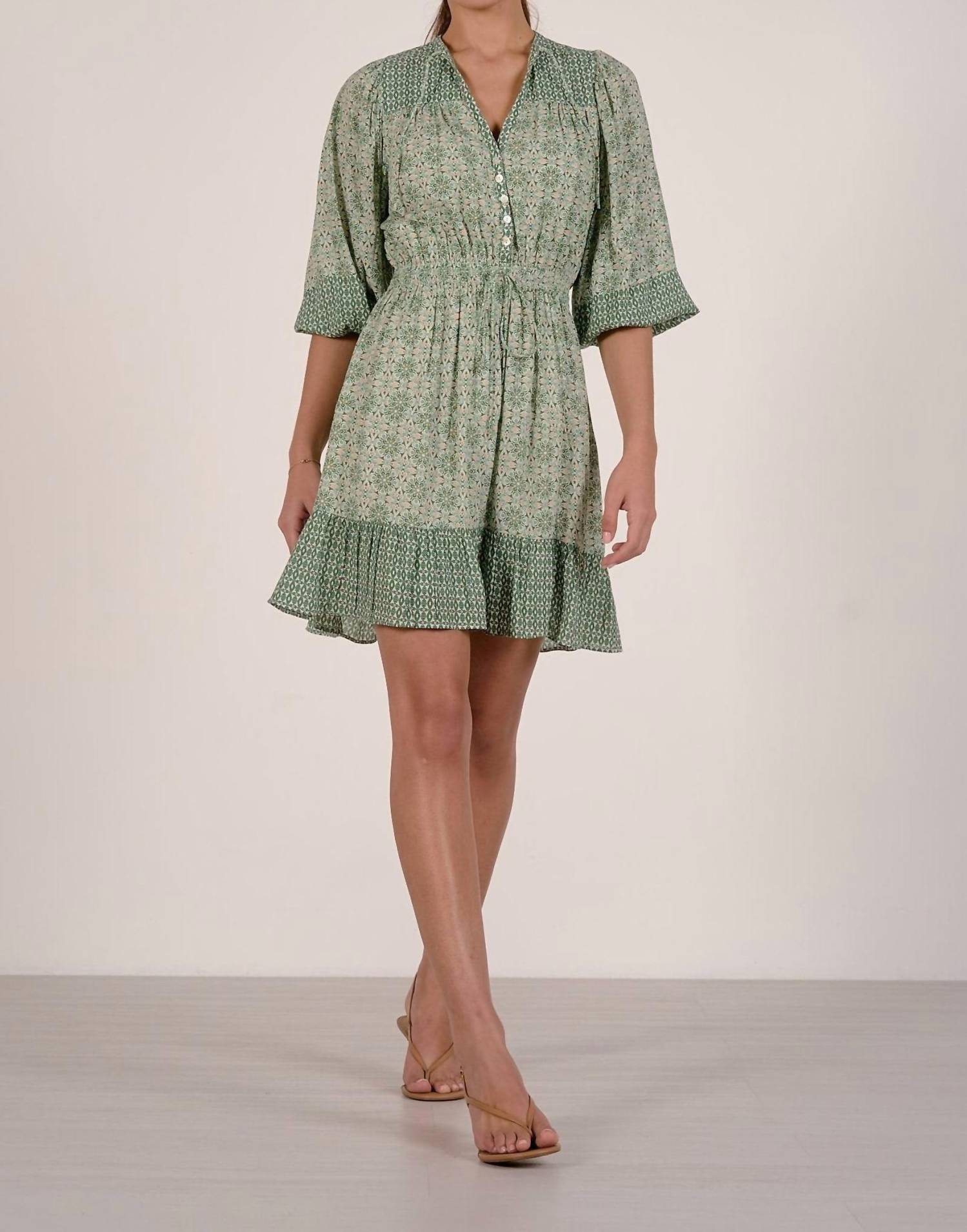 Elan - Millie Boho Mini Dress