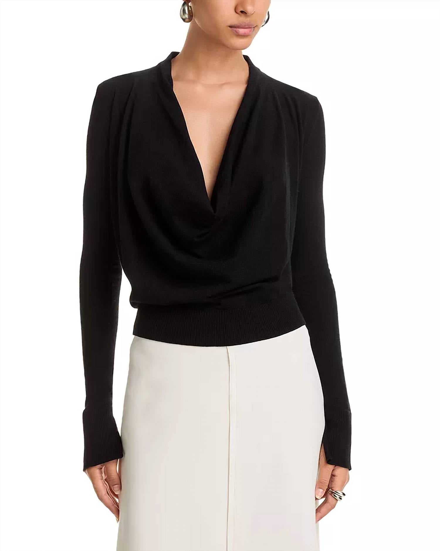 Simkhai - Natia Cowl Neck Top