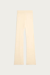 SMOCKED FLARE PANTS